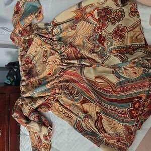 Super cute off/on shoulder romper from shein $15 nwot size xl
